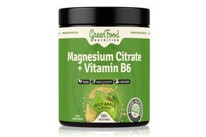 GreenFood Nutrition Magnesium Citrate + Vitamin B6 150 G Apfel, A-Nr.: 6004571 - 01