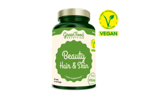GreenFood Nutrition Beauty Hair &amp;amp; Skin 90 Kapseln, A-Nr.: 6004128 - 01