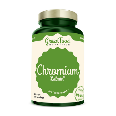 Sie sehen eine Packung GreenFood Nutrition Chromium Lalmin®, Produktbild: 01 GreenFood Nutrition Chromium Lalmin®, A-Nr.: 5833727 - 01