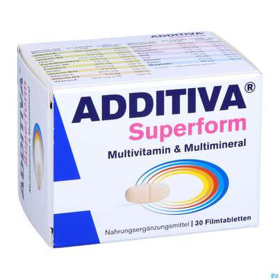 Sie sehen eine Packung Additiva Filmtabl Superform 10000 30st, Produktbild: 02 Additiva Filmtabl Superform 10000 30st, A-Nr.: 5810063 - 02
