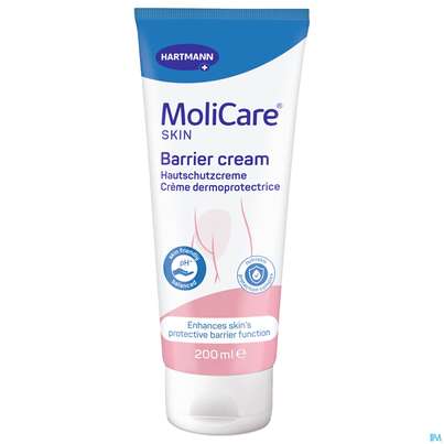 Sie sehen eine Packung Molicare Skin Haut-schutzcreme 200ml, Produktbild: 03 Molicare Skin Haut-schutzcreme 200ml, A-Nr.: 4738079 - 03