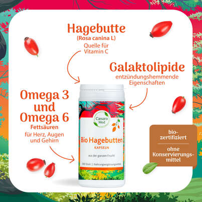 Sie sehen eine Packung Hagebuttenpulver Caesaro Med 225 g, Produktbild: 02 Hagebuttenpulver Caesaro Med 225 g, A-Nr.: 3148298 - 02