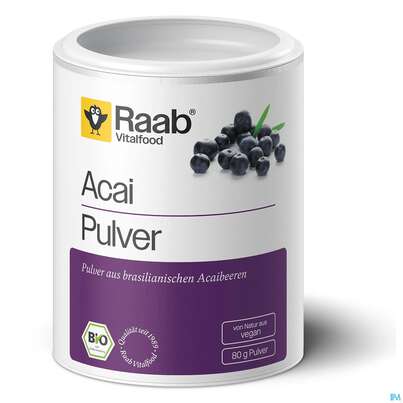 Acai Pulver Bio Raab 80g, A-Nr.: 5870970 - 01