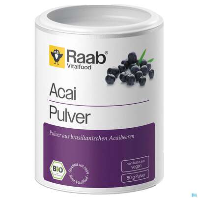 Acai Pulver Bio Raab 80g, A-Nr.: 5870970 - 02