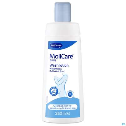 Sie sehen eine Packung Molicare Skin Waschlotion 250ml, Produktbild: 03 Molicare Skin Waschlotion 250ml, A-Nr.: 4738091 - 03