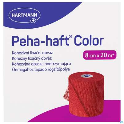 Peha-haft Color Latexfrei Red 20mx 8cm 1st, A-Nr.: 3879808 - 02