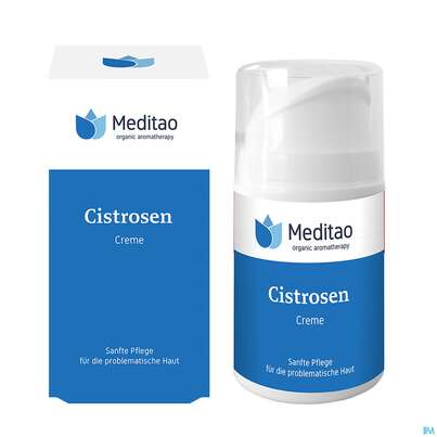 Sie sehen eine Packung Taoasis Meditao Cistrosecreme 50ml, Produktbild: 07 Taoasis Meditao Cistrosecreme 50ml, A-Nr.: 5202702 - 07