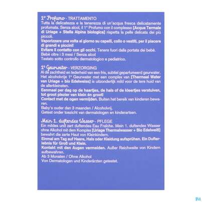 Uriage Baby Duftendes Wasser 50ml, A-Nr.: 5617544 - 08