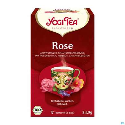 Yogi Tea Bio Rose 34g 17st, A-Nr.: 5749926 - 02