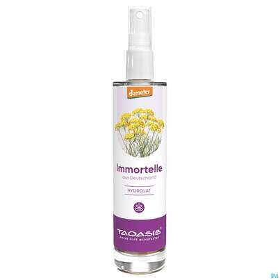 Sie sehen eine Packung Taoasis Hydrolat Deutschland Demeter Immortelle 50ml, Produktbild: 02 Taoasis Hydrolat Deutschland Demeter Immortelle 50ml, A-Nr.: 5998836 - 02