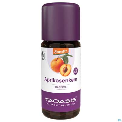 Sie sehen eine Packung Taoasis Basisoel Aprikose Mini Demeter Demeter 10ml, Produktbild: 02 Taoasis Basisoel Aprikose Mini Demeter Demeter 10ml, A-Nr.: 5998782 - 02
