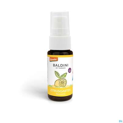 Sie sehen eine Packung Taoasis Baldini Raumspray/mini Demeter Zitrusgarten 10ml, Produktbild: 06 Taoasis Baldini Raumspray/mini Demeter Zitrusgarten 10ml, A-Nr.: 5998463 - 06