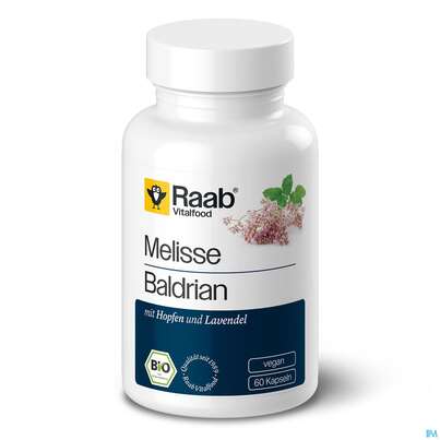 Melisse -baldrian/kapseln Bio Raab 60st, A-Nr.: 5871521 - 01
