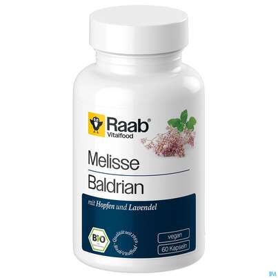 Melisse -baldrian/kapseln Bio Raab 60st, A-Nr.: 5871521 - 02