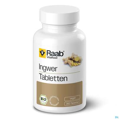 Ingwer Tabl Bio Raab 360st, A-Nr.: 5870734 - 01