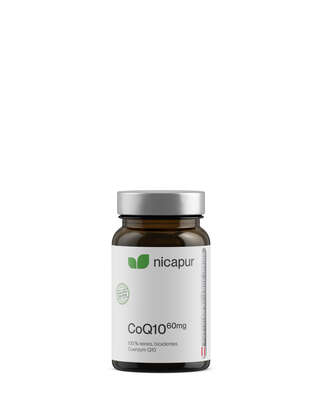 nicapur CoQ10 60mg Kapseln, A-Nr.: 4890290 - 01