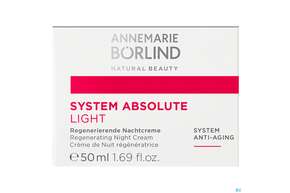 Boerlind Anti/aging/system Absolute Regenierende Nachtcreme Light 847 50ml, A-Nr.: 4175707 - 01