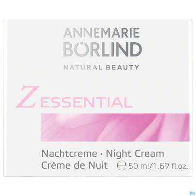 Sie sehen eine Packung Boerlind Z Essential Nachtcreme 55 50ml, Produktbild: 01 Boerlind Z Essential Nachtcreme 55 50ml, A-Nr.: 2322943 - 01
