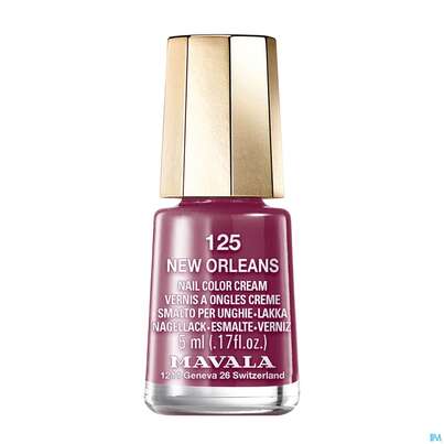 Sie sehen eine Packung Mavala Nagellacke 125 New Orleans 5ml, Produktbild: 04 Mavala Nagellacke 125 New Orleans 5ml, A-Nr.: 5379429 - 04