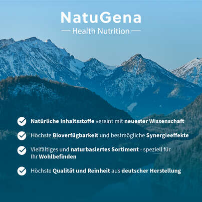 Sie sehen eine Packung NatuGena Bio-Chlorella Presslinge, Produktbild: 06 NatuGena Bio-Chlorella Presslinge, A-Nr.: 5990007 - 06