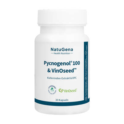NatuGena Pycnogenol® 100 &amp; VinOseed™ Kapseln, A-Nr.: 5990119 - 01