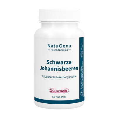 NatuGena Schwarze Johannisbeeren Kapseln, A-Nr.: 5989777 - 01