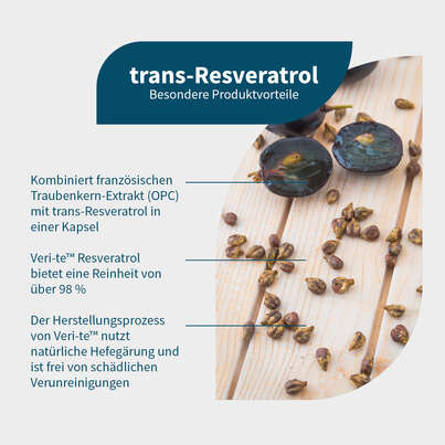 NatuGena trans-Reveratrol Kapseln, A-Nr.: 6011996 - 02