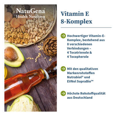 NatuGena Vitamin E 8-Komplex Kapseln, A-Nr.: 5989783 - 02