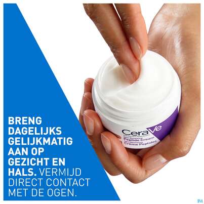 Sie sehen eine Packung Cerave Skin Renewing Peptide Cr 48ml, Produktbild: 04 Cerave Skin Renewing Peptide Cr 48ml, A-Nr.: 5985696 - 04