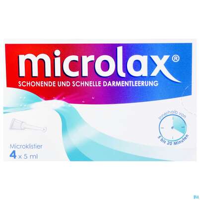 Sie sehen eine Packung Microlax-microklistier Tube 5ml 4st, Produktbild: 01 Microlax-microklistier Tube 5ml 4st, A-Nr.: 3907551 - 01