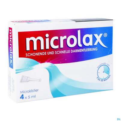 Sie sehen eine Packung Microlax-microklistier Tube 5ml 4st, Produktbild: 02 Microlax-microklistier Tube 5ml 4st, A-Nr.: 3907551 - 02