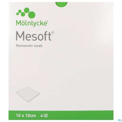 Vlieskompressen Mesoft/set Steril 10x 10cm 10x2 20st, A-Nr.: 3322767 - 02