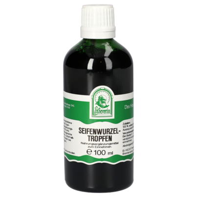 Sie sehen eine Packung SEIFENWURZEL TROPFEN 100 ML, Produktbild: 01 SEIFENWURZEL TROPFEN 100 ML, A-Nr.: 4484940 - 01