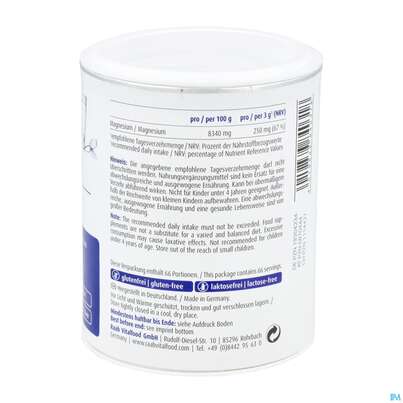 Sie sehen eine Packung Raab Magnesiumcitrat Pulver 200g, Produktbild: 06 Raab Magnesiumcitrat Pulver 200g, A-Nr.: 4363053 - 06