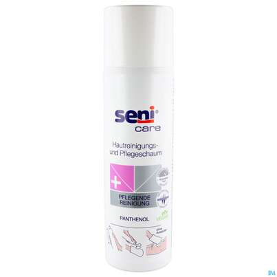 Sie sehen eine Packung Seni Care Reinigungsschaum 500ml, Produktbild: 02 Seni Care Reinigungsschaum 500ml, A-Nr.: 3215244 - 02