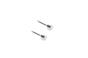 Blomdahl Ohrstecker Ball Silber Titan, A-Nr.: 6020044 - 01