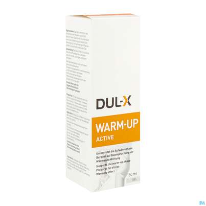 Sie sehen eine Packung Dul-x Gel-creme Warm Up Active 60364 150ml, Produktbild: 02 Dul-x Gel-creme Warm Up Active 60364 150ml, A-Nr.: 5772291 - 02