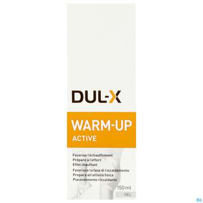 Sie sehen eine Packung Dul-x Gel-creme Warm Up Active 60364 150ml, Produktbild: 04 Dul-x Gel-creme Warm Up Active 60364 150ml, A-Nr.: 5772291 - 04