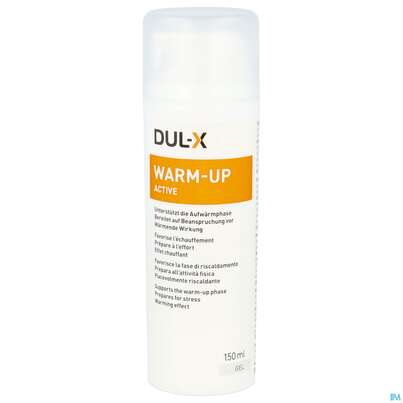 Sie sehen eine Packung Dul-x Gel-creme Warm Up Active 60364 150ml, Produktbild: 09 Dul-x Gel-creme Warm Up Active 60364 150ml, A-Nr.: 5772291 - 09