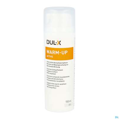 Sie sehen eine Packung Dul-x Gel-creme Warm Up Active 60364 150ml, Produktbild: 10 Dul-x Gel-creme Warm Up Active 60364 150ml, A-Nr.: 5772291 - 10