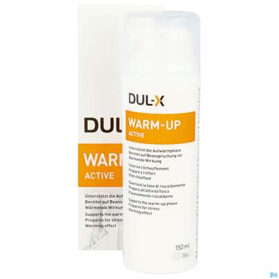 Sie sehen eine Packung Dul-x Gel-creme Warm Up Active 60364 150ml, Produktbild: 11 Dul-x Gel-creme Warm Up Active 60364 150ml, A-Nr.: 5772291 - 11