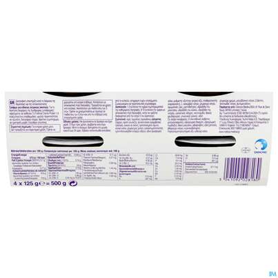 Sie sehen eine Packung Fortimel/creme Protein 125g Schokolade 4st, Produktbild: 03 Fortimel/creme Protein 125g Schokolade 4st, A-Nr.: 5894686 - 03