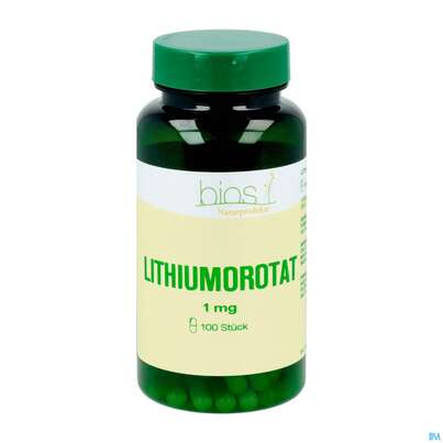 Lithiumorotat Kapseln 1mg Bios 100st, A-Nr.: 5903391 - 01