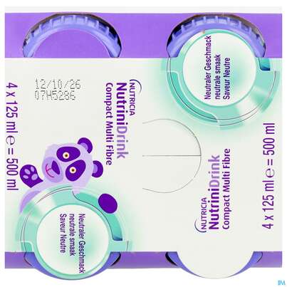 Nutrini/drink Flasche Comp Multifibre 125ml Neutral 4st, A-Nr.: 5857685 - 09