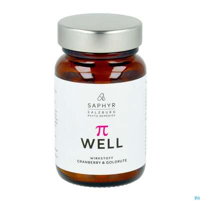 Sie sehen eine Packung Saphyr Kapseln Pee Well 30st, Produktbild: 01 Saphyr Kapseln Pee Well 30st, A-Nr.: 5191341 - 01