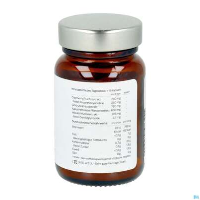 Sie sehen eine Packung Saphyr Kapseln Pee Well 30st, Produktbild: 03 Saphyr Kapseln Pee Well 30st, A-Nr.: 5191341 - 03