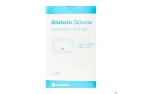 Schaumverband Biatain/steril Silikonhaftrand 10x20cm 3400 5st, A-Nr.: 4494921 - 01