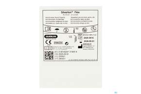 Wundauflagen Silverlon Flex Dressing 5x 5cm Wcd22-nps-flx 10st, A-Nr.: 5355883 - 01