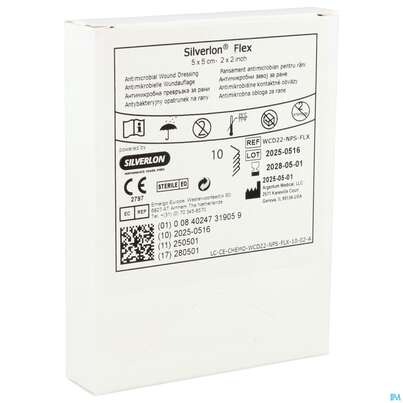 Wundauflagen Silverlon Flex Dressing 5x 5cm Wcd22-nps-flx 10st, A-Nr.: 5355883 - 03