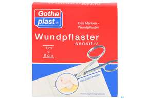 Wundpflaster Sensitiv 1mx 8cm 1st, A-Nr.: 2590810 - 01